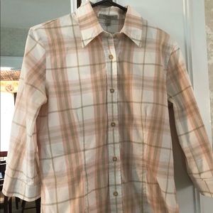 Burberry- 3/4 sleeve shirt